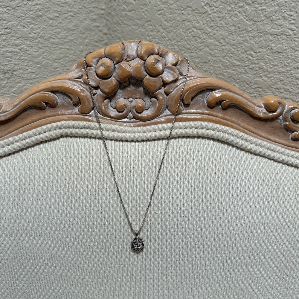 Melinda Maria Ball Chain Pendant Necklace